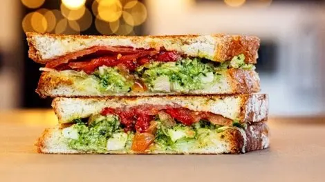 PestoChickenPanini Pesto Chicken Panini